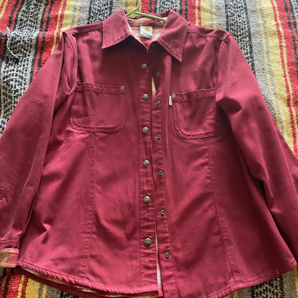 Women’s Medium Carhartt Shirt Jacket
